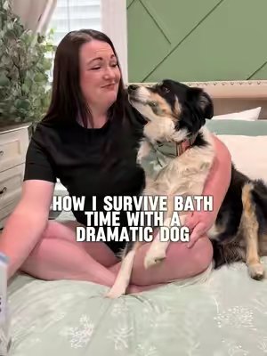 TikTok post by @kate_xo.5 for Kradle. Caption reads: Kradles calming chews help make bath time [...].
