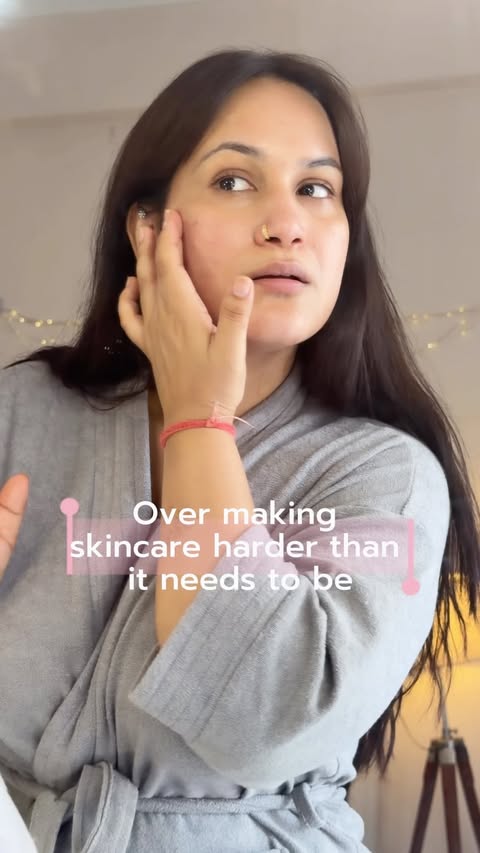 Instagram post by @anamika.lama111 for Lakmé Skin. Caption reads: A skincare routine feels complete when it targets....