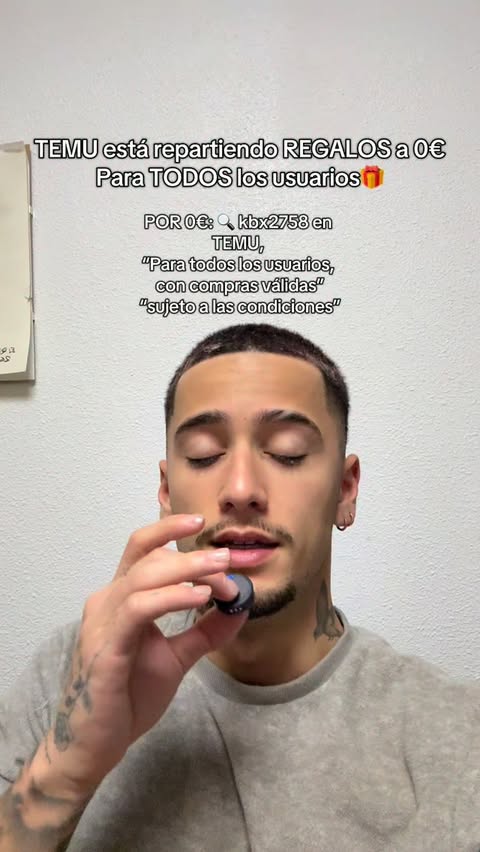 Instagram post by @hiphopctdd for Temu España. Caption reads: #publi Temu no falla🌟 @temu_spain @shoptemu Por....
