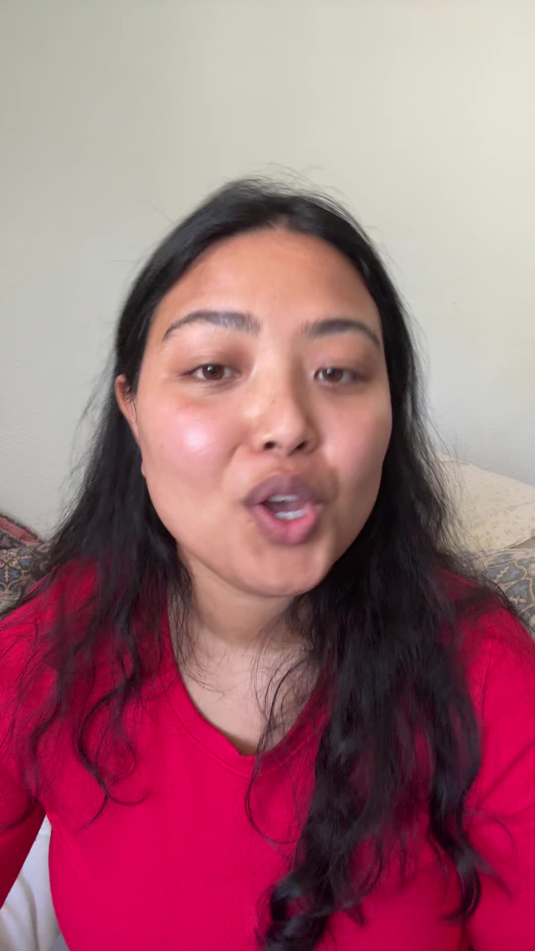 TikTok post by @crystalbohara for EM Cosmetics. Caption reads: @Essenherb US @EM Cosmetics by Michelle Phan....