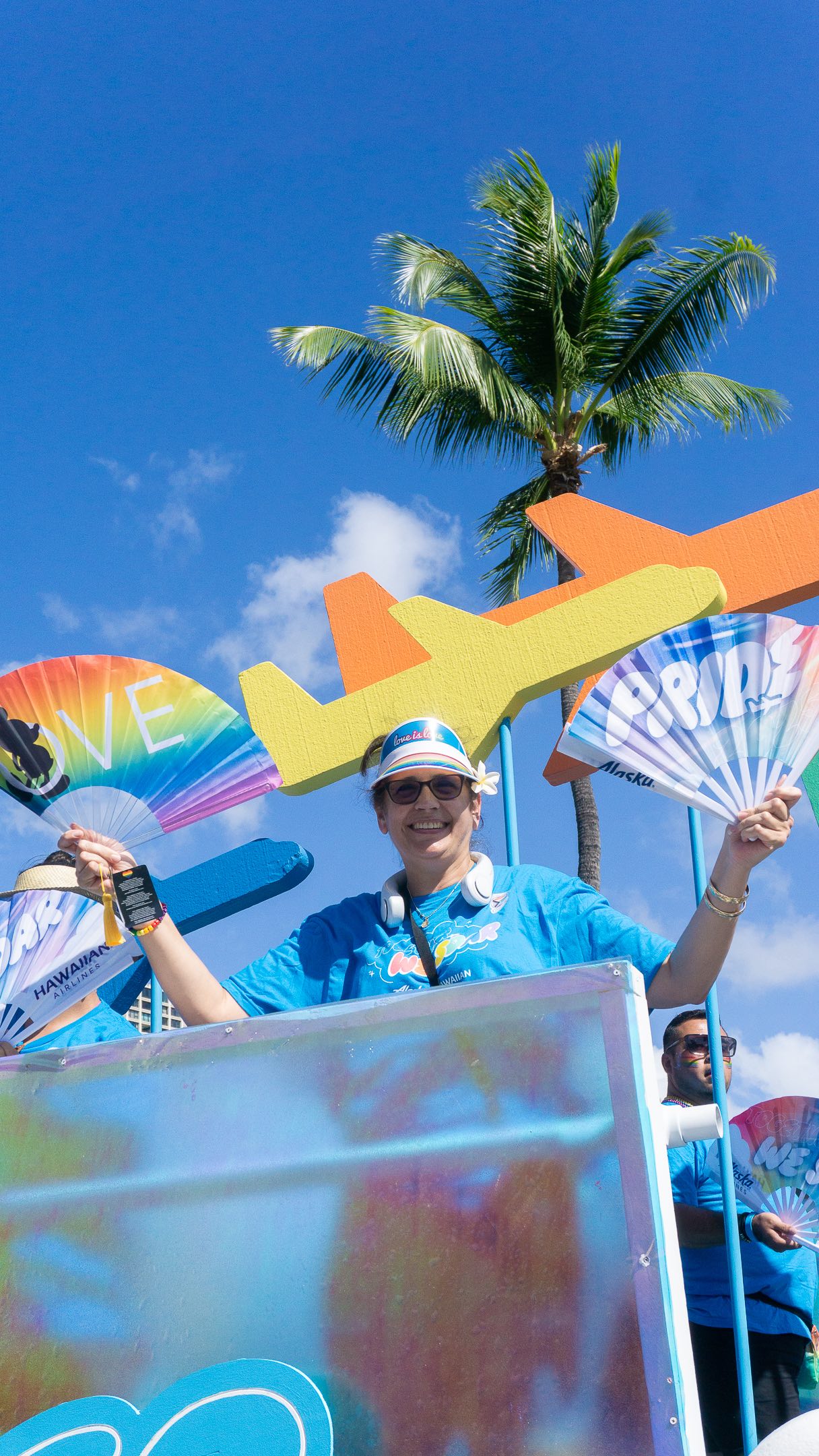 Instagram post by @jadaslayy808 for Hawaiian Airlines. Caption reads: @honolulupride was MAGIC ✨

Shoutout to everyone....