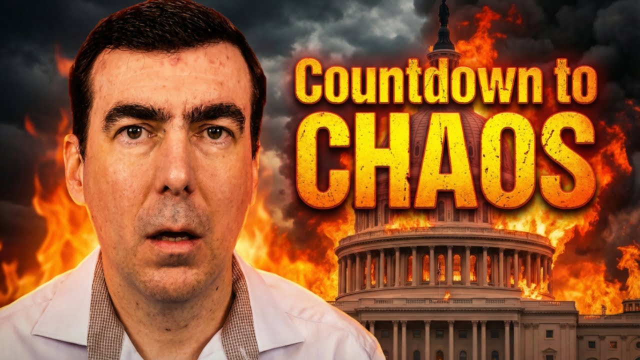 YouTube post by @stevenvanmetre5087 for Bloomberg. Caption reads: 🚨 In 3 Days This SHOCKING U.S. Government....