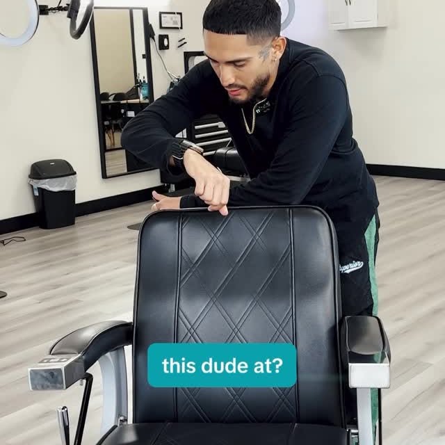 Instagram post by @barberzay_ for Booksy. Caption reads: [...] and calls with clients, check this out....