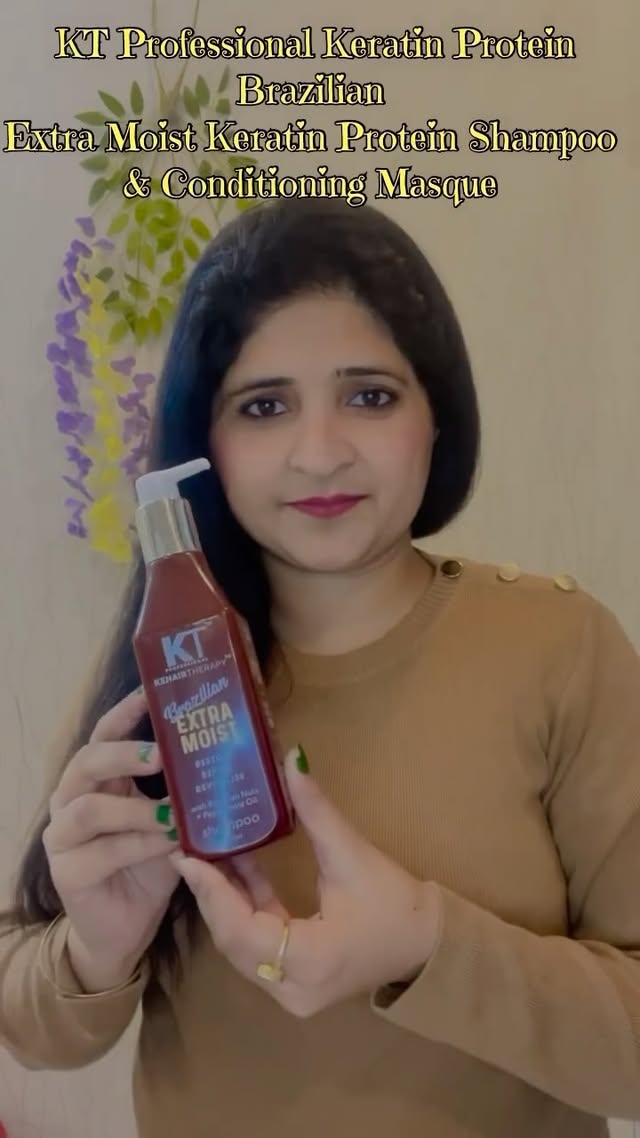 Instagram post by @gaganakashmidha for KT Professional. Caption reads: “Elevate your bridal beauty with KT Professional....