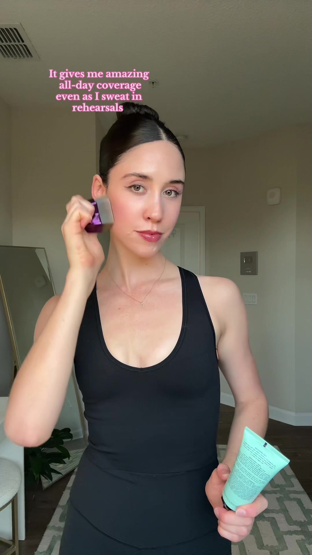 TikTok post by @brookewilson.1 for Westmore Beauty. Caption reads: Breaking in some crunchy shoes this....