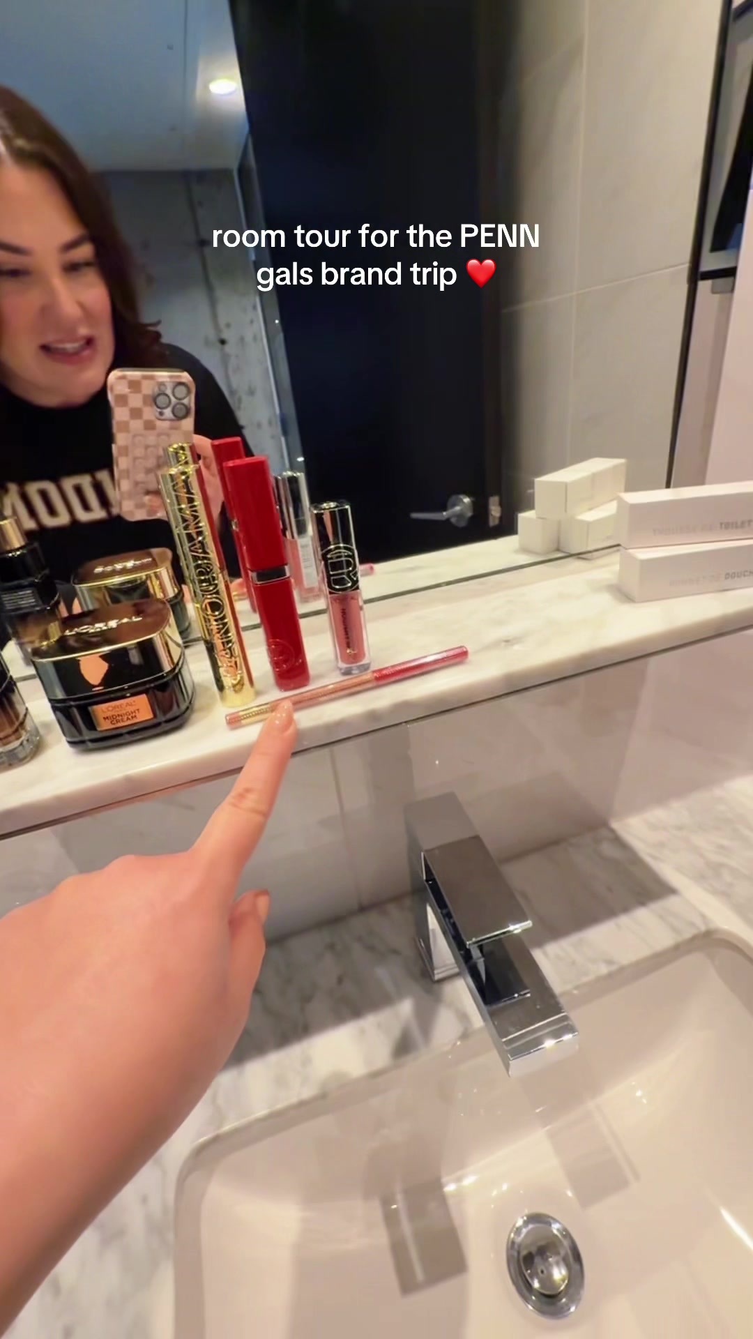 TikTok post by @lovezoepotter for Penningtons. Caption reads: [...] it’s going to be such a fun 2 days....