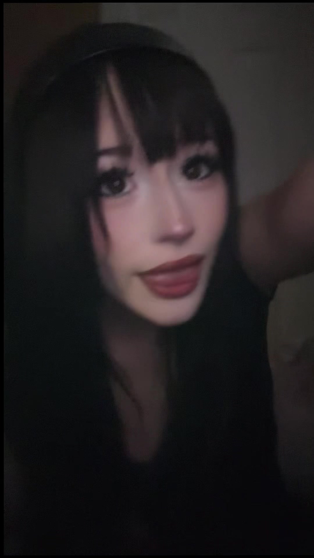 TikTok post by @weluvm.0 for Beaueye. Caption reads: Contacts are from @BEAUEYE Colored Contact Lenses....