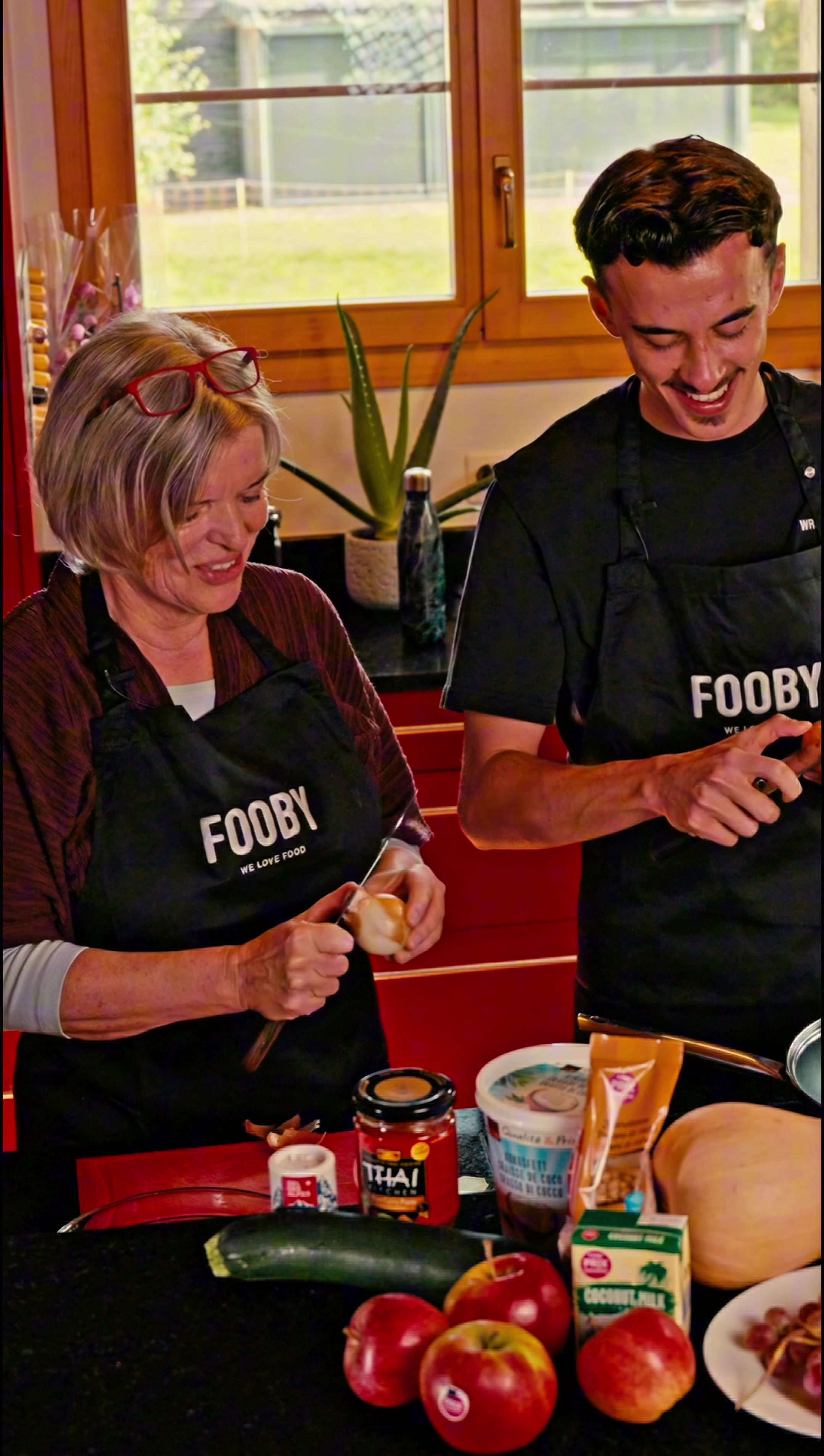 TikTok post by @art4an for COOP. Caption reads: Mirjam so en Sunshine😩💕 @Coop  🎥 @BookOfFisi ....