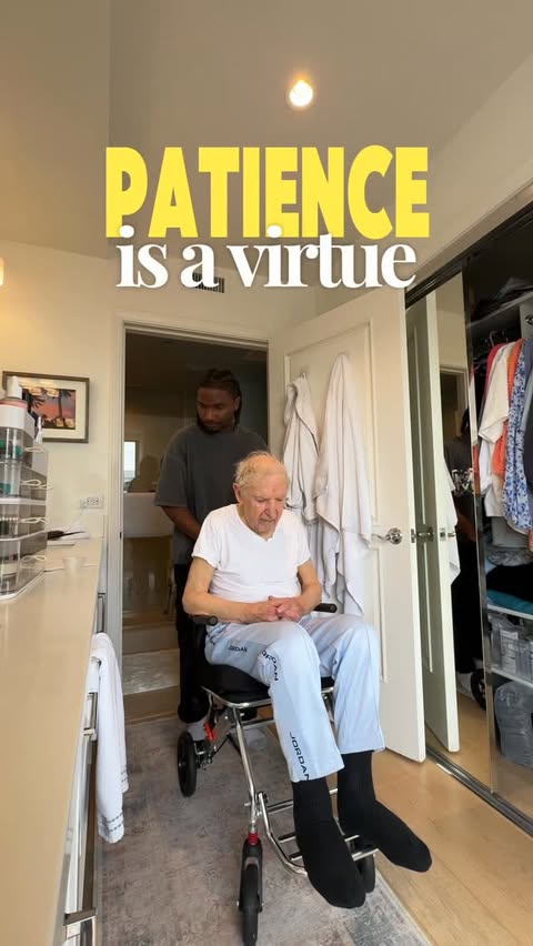 Instagram post by @davidheavens for boohooMAN. Caption reads: [...] all. Be kind to one another. Shirt:....