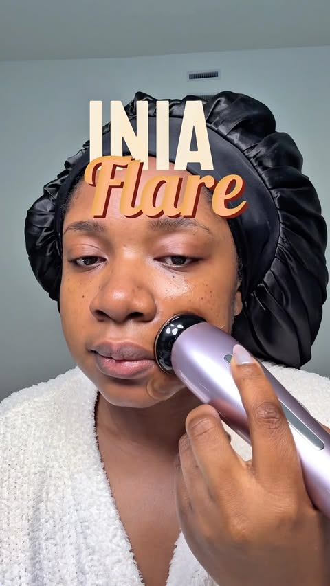 Instagram post by @n3nina for INIA. Caption reads: Can you see some difference? @theinia_official You....