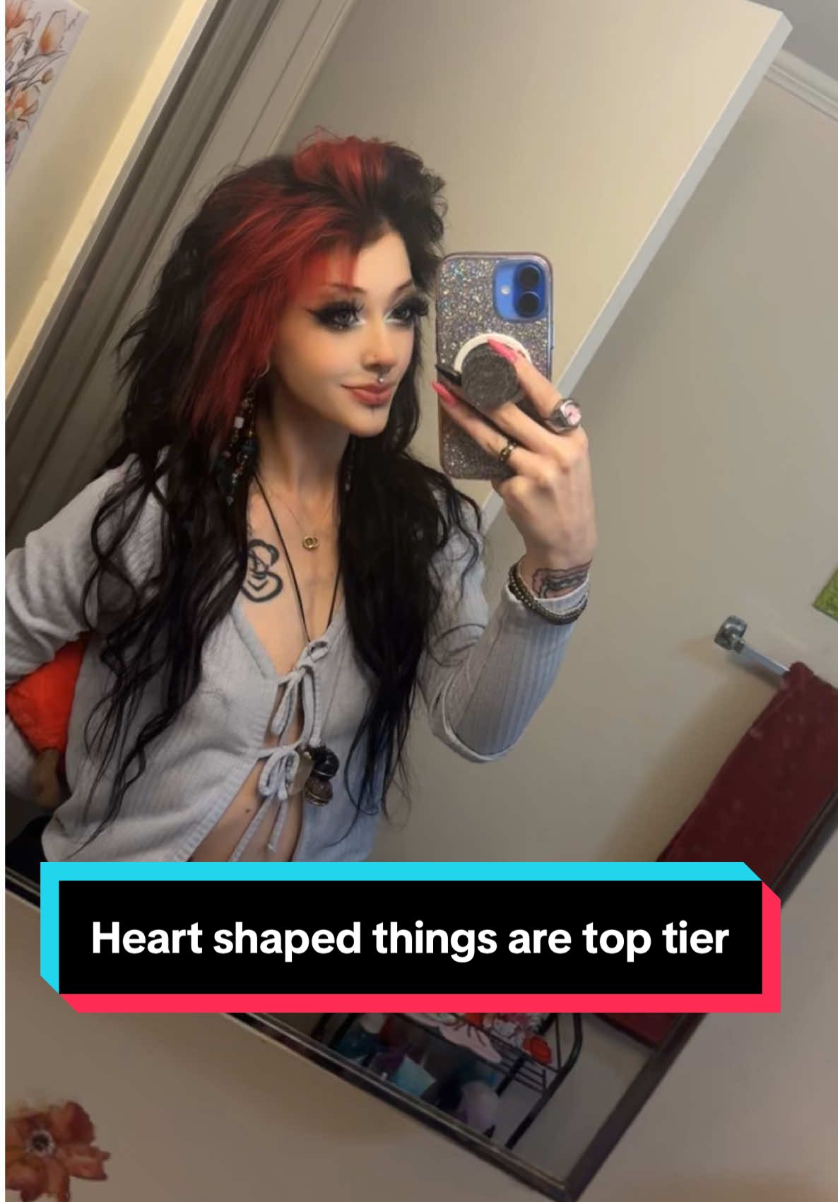 TikTok post by @persephoneunderground33 for Warmies. Caption reads: Valentines warmiesssssss #vday #valentinesdaygift....