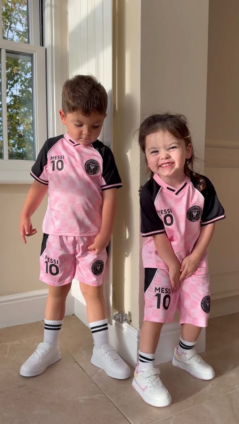 Instagram post by @thetatamfamily for Primark. Caption reads: [...] parent points earned ⚽️🩷 AD This @primark x....