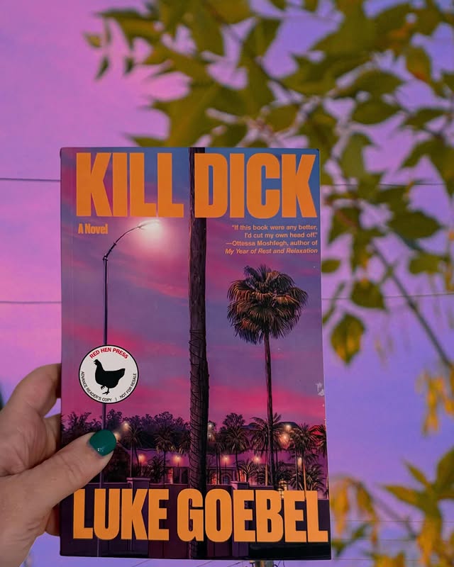 Instagram post by @bookstasamm for TLC Book Tours. Caption reads: [...] @killdickofficial Thank you partner....