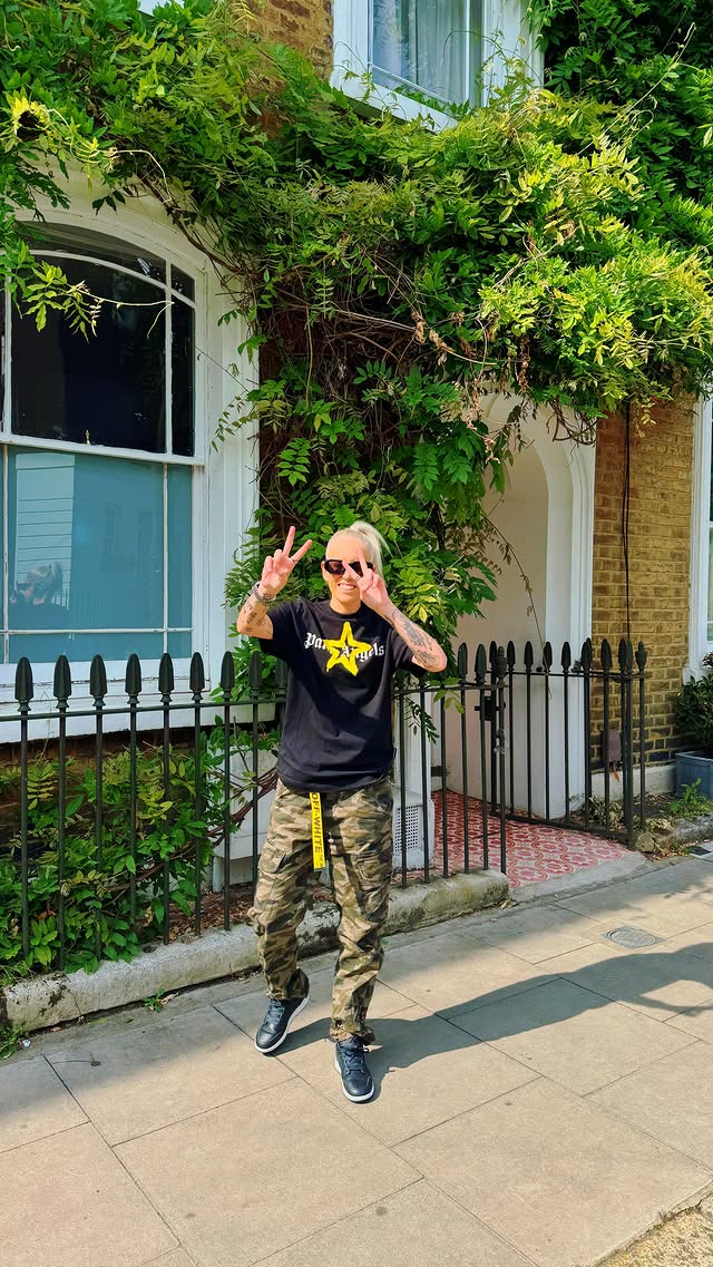 Instagram post by @jessbays for Columbia Records. Caption reads: New music out this Friday! ❤️‍🔥 Complete....