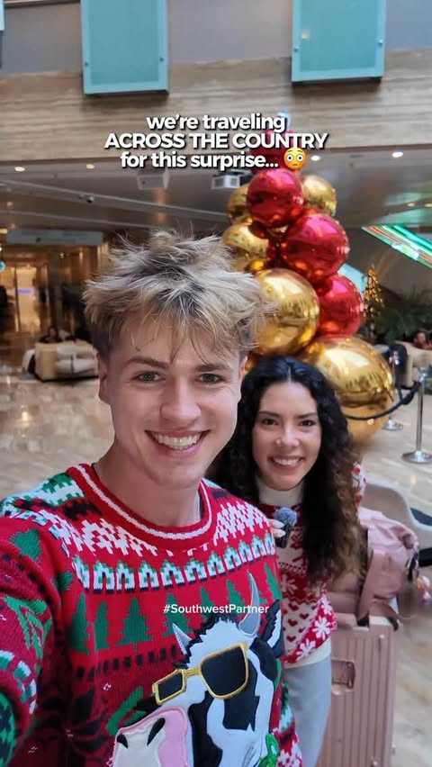 Instagram post by @andreaandlewis for Southwest Airlines. Caption reads: [...] should the family trip be with Southwest....