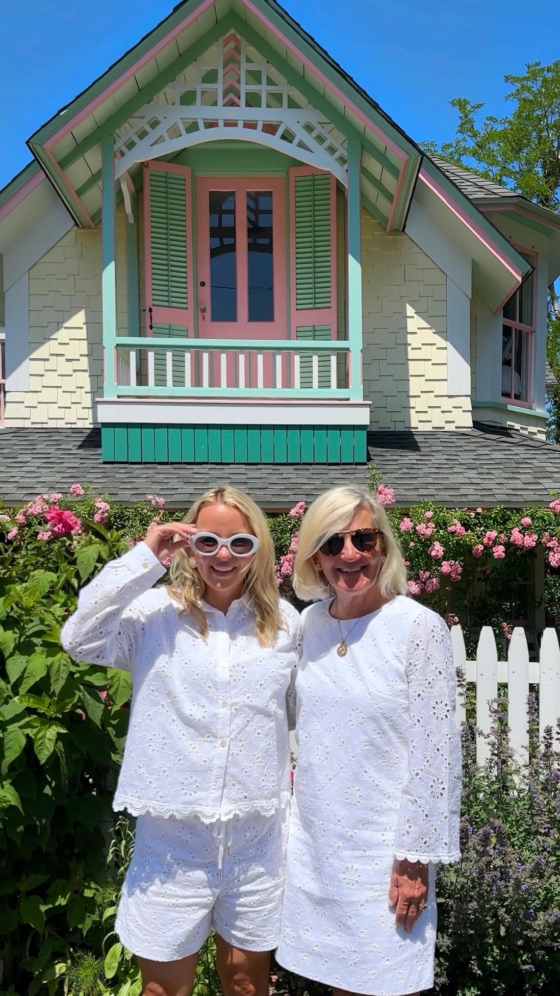 Instagram post by @amylittleson for Lilly Pulitzer. Caption reads: Double tap if you love a matching @lillypulitzer....