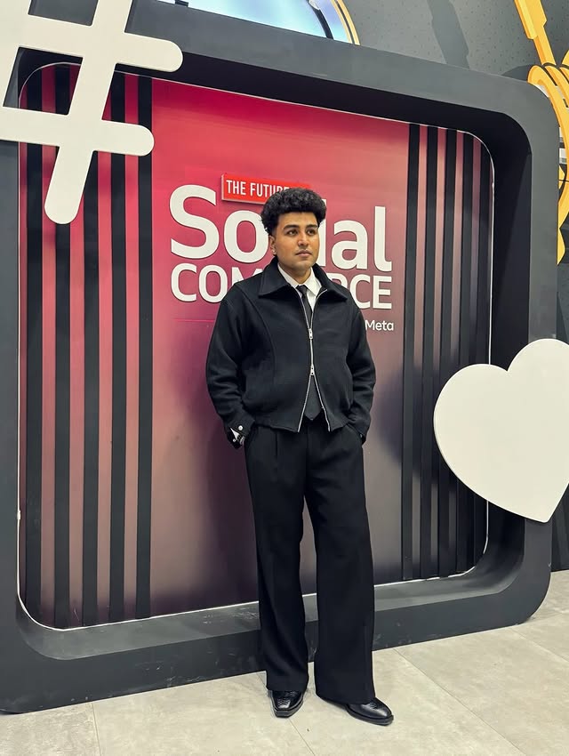 Instagram post by @ayushmaan_2002 for Wishlink. Caption reads: Younger me wouldn’t even believe it if I told him....