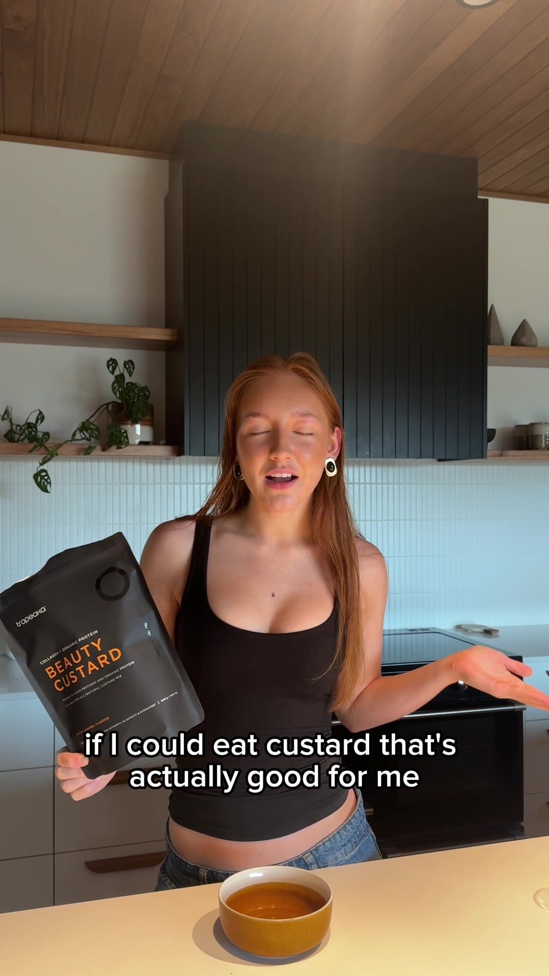 TikTok post by @ellamay_j for Tropeaka. Caption reads: @Tropeaka fav!!  #ad #myempties #tropeaka [...].