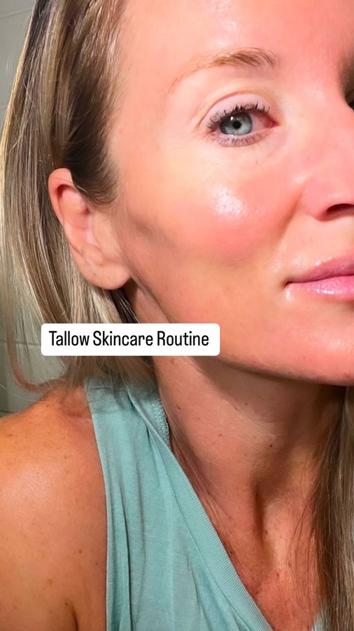 Instagram post by @jb_figure for Clara & Fritz. Caption reads: The Tallow Purist Kit is a great choice for those....