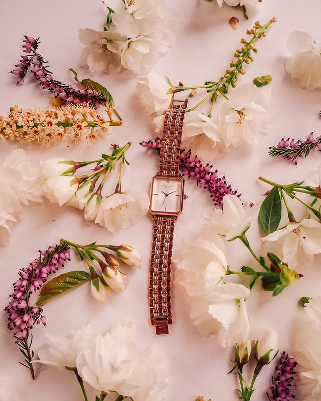 Instagram post by @ouruniquestays for Rosefield. Caption reads: [...] wrist since it arrived. The Elles by....