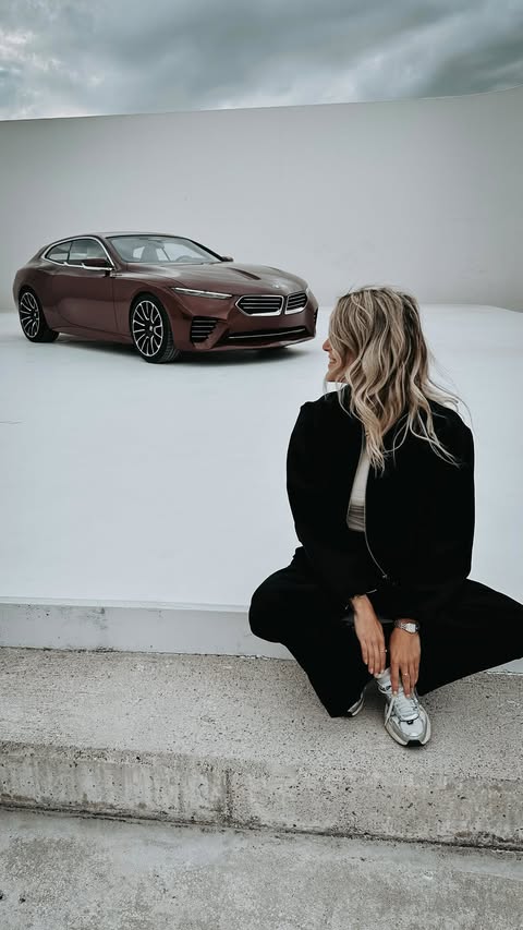 Instagram post by @jessicarmaniac for BMW. Caption reads: Werbung | Pressereise How crazy is this BMW....