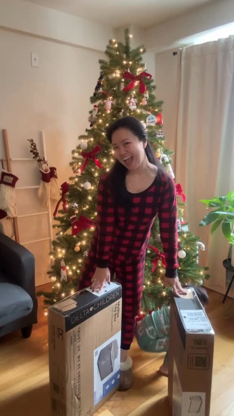 Instagram post by @mariann_yip for Delta Children. Caption reads: [...] The personalized toy organizer from....