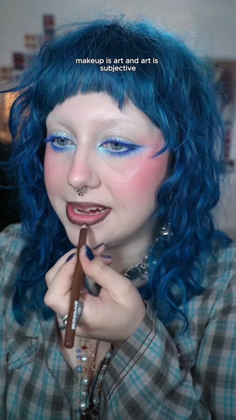 Instagram post by @pippambarnes for Danessa Myricks Beauty. Caption reads: [...] very relevant rn lol products:....