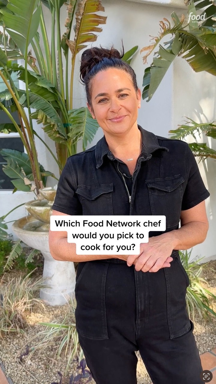 Instagram post by @chefantonia for Food Network. Caption reads: We asked @chefantonia her takes on these....