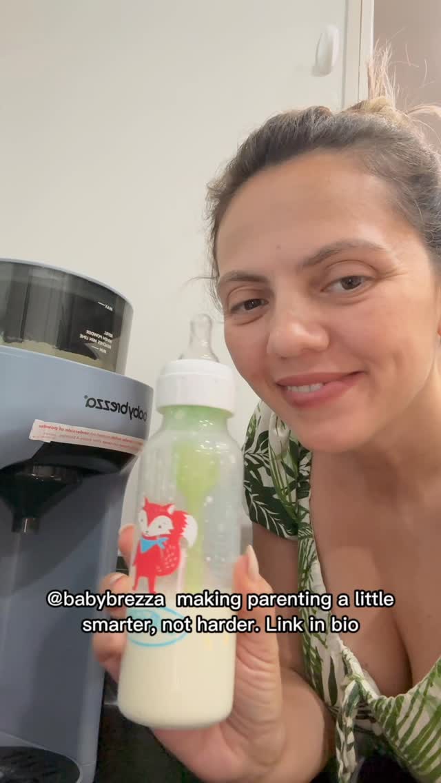 Instagram post by @joyfulfamusa for Baby Brezza. Caption reads: Parenting is full of unpredictable moments — but....