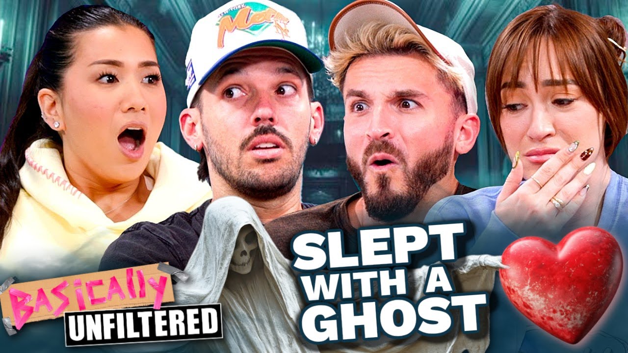 YouTube post by @basicallyunfiltered for Zion Affordable Website Designing. Caption reads: The Time She Slept With a Ghost... - Basically....