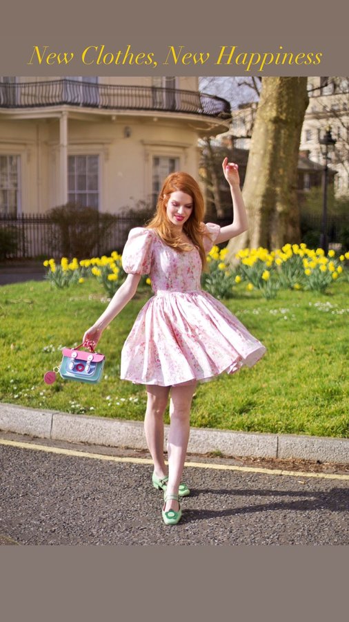 Instagram post by @ticija for Cambridge Satchel. Caption reads: Blair Waldorf really had a point with that whole....