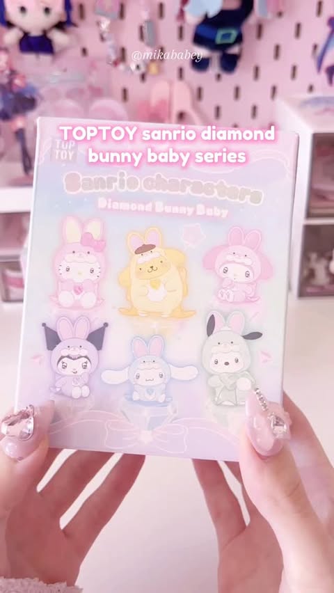 Instagram post by @mikababeyy for TOPTOY. Caption reads: [...] I got the one I wanted 🥹💕 thank you....