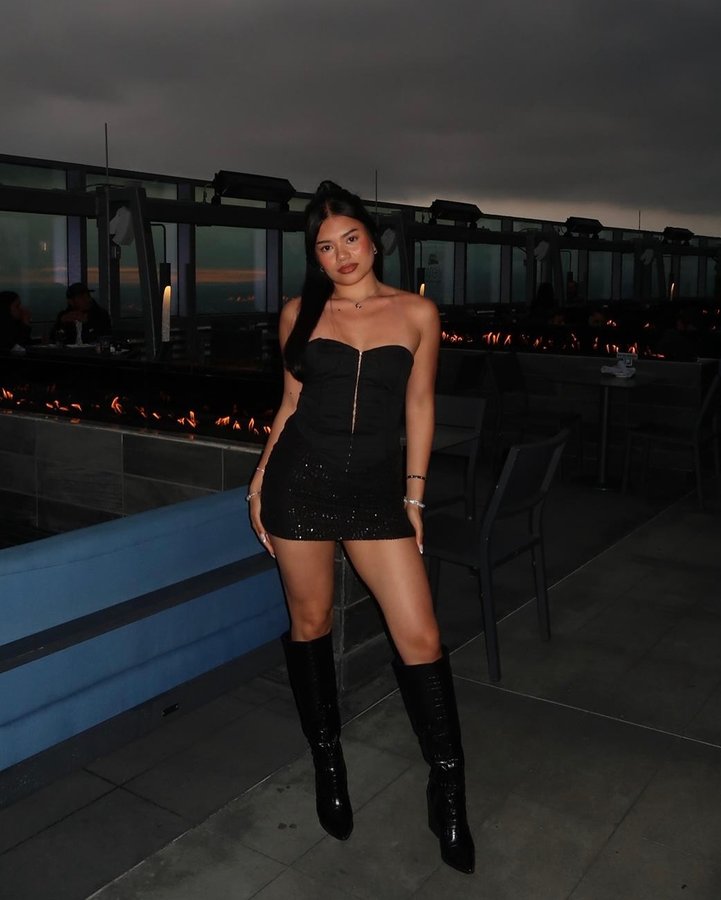 Instagram post by @zairayzabelle for THATSSOFETCH.COM.AU. Caption reads: this night was unreal 🖤 biggest thank you + i....