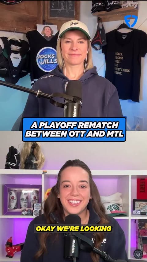 Instagram post by @jocksinjills for FanDuel. Caption reads: [...] of goals this afternoon in MTL 🚨👀....