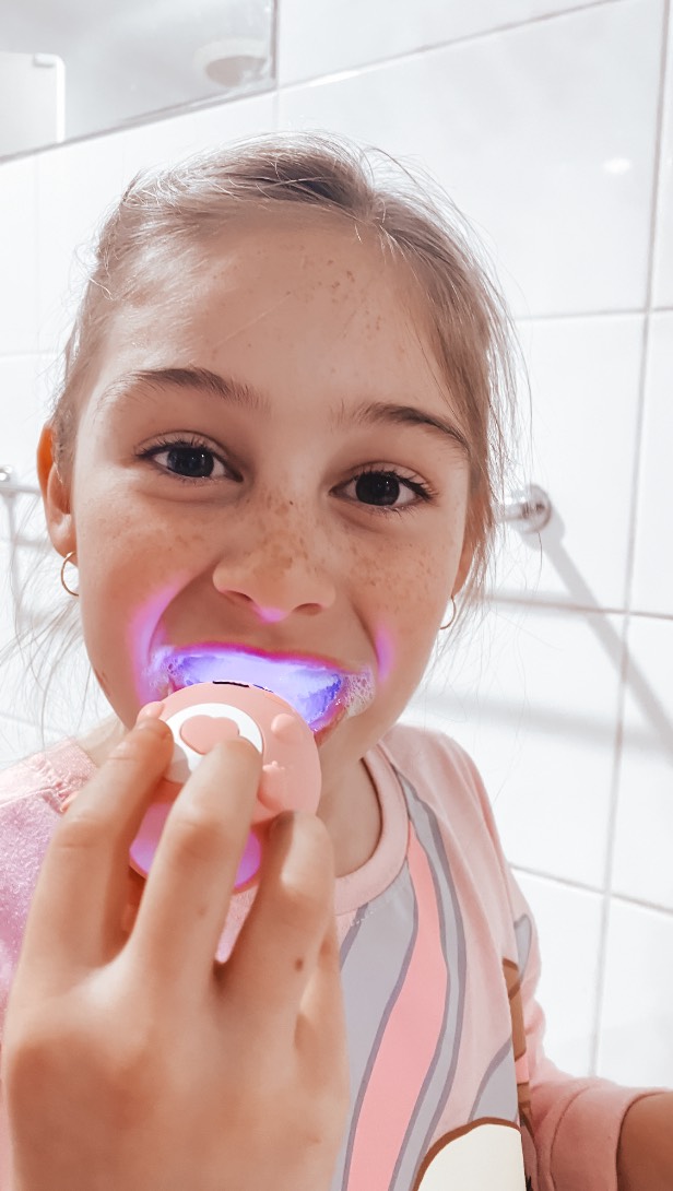 Instagram post by @beck.jacinta for Toddla. Caption reads: [...] healthy habits that last a lifetime. #toddla....