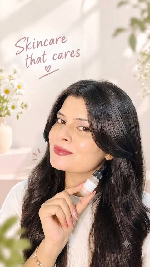 Instagram post by @pureelegance_n for The Hype. Caption reads: Say goodbye to stubborn spots and uneven skin....