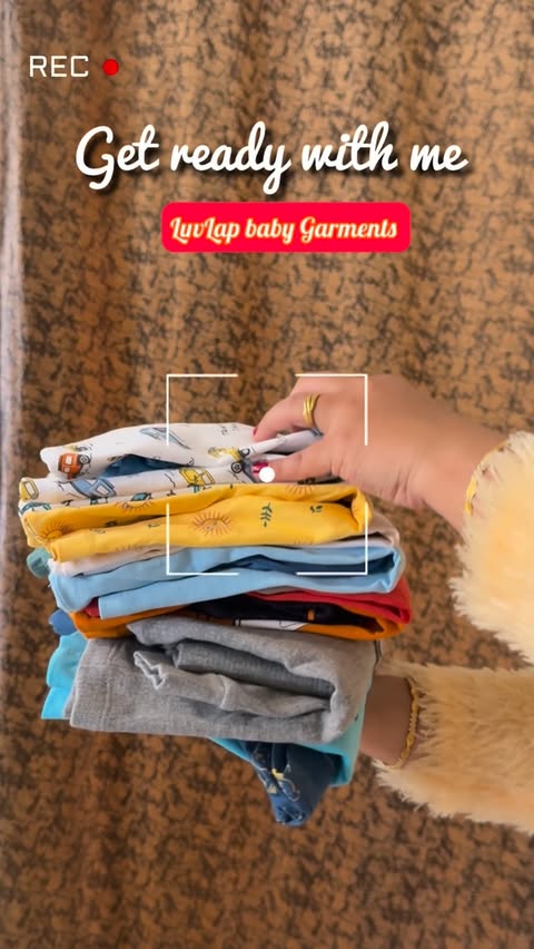 Instagram post by @mommys_bossbaby for LuvLap. Caption reads: GRWM: Baby Edition 👶 
Picked the cutest fits from....