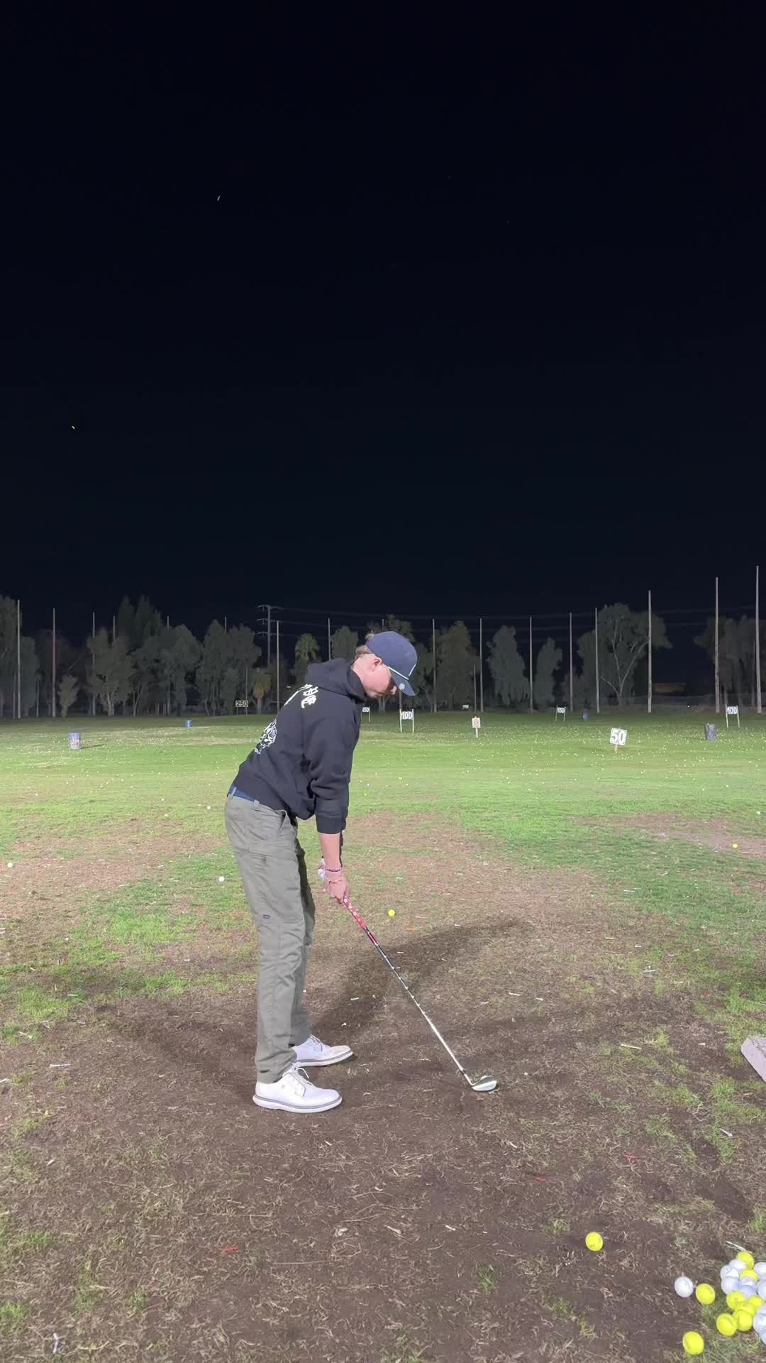 TikTok post by @ford.http for Arttodo Golf. Caption reads: [...] way to practice #golftok #golfswing....