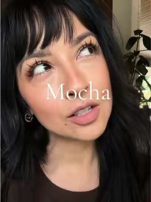 TikTok post by @vibewithvon_e for Brownvenus. Caption reads: [...] crying, wet lash look \ud83e\udd0e....