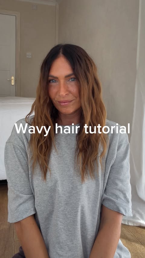 Instagram post by @keely_busby for Moroccanoil. Caption reads: [...] use a heat protector, this one from....