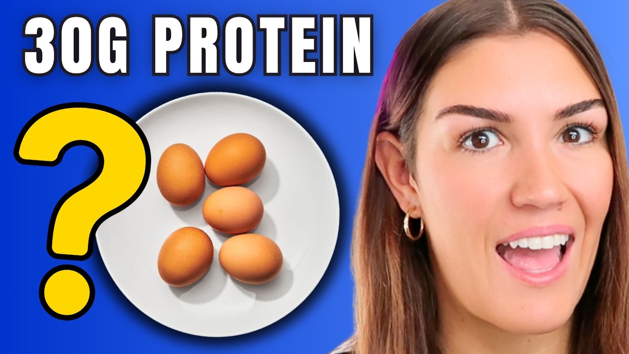 YouTube post by @HealthCoachKait for Perfect Keto. Caption reads: 30g of Protein Per Meal: What It Looks Like (And....