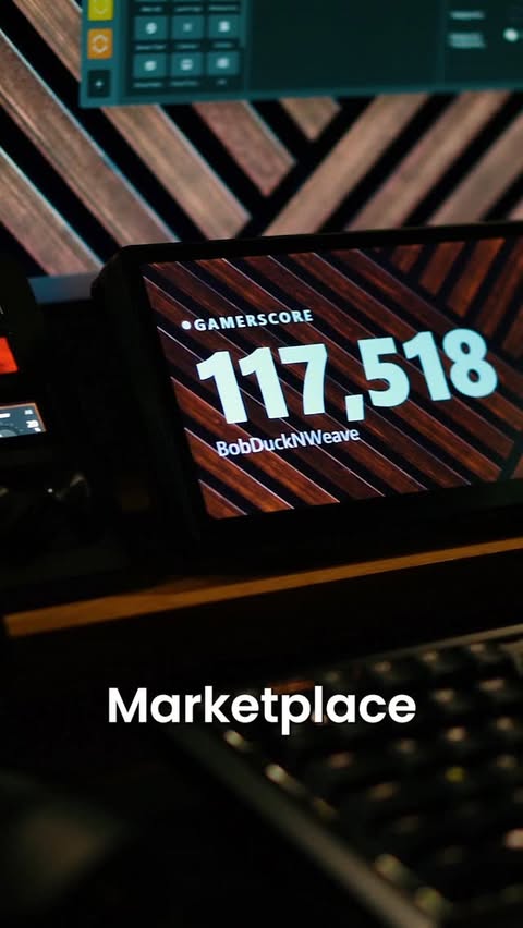 Instagram post by @bobducknweave for CORSAIR. Caption reads: The Xeneon Edge from @corsair just got even....