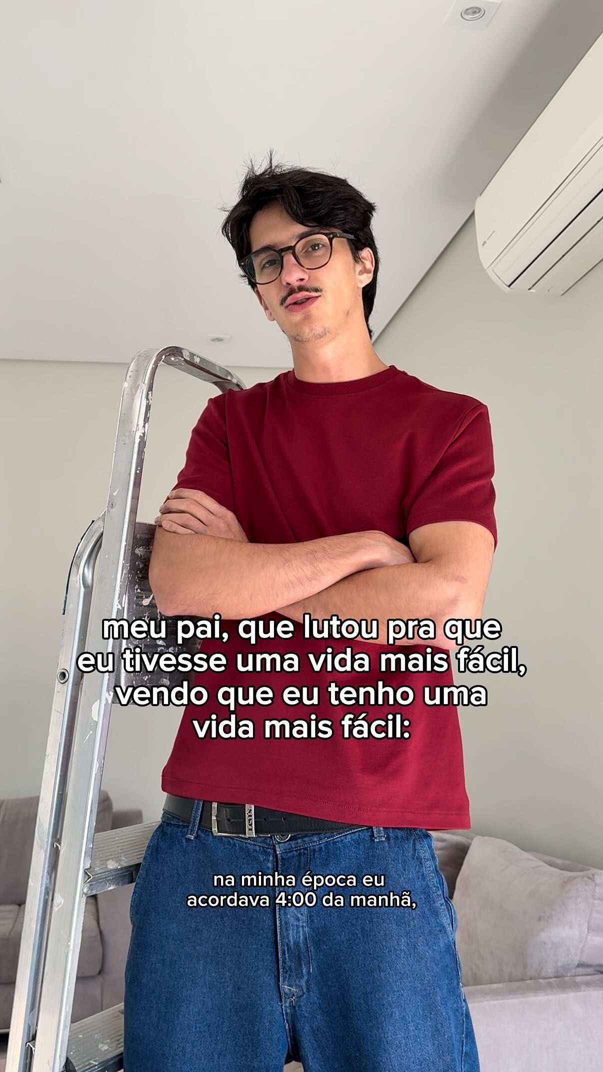 Instagram post by @matheustheodoro_ for Claro Perú. Caption reads: Alguém já ouviu esse discurso??? 😭 

mas ainda....