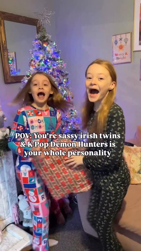 Instagram post by @sparklesandstretchmarks for Smiffys. Caption reads: Ad | If you have a K-Pop Demon Hunters fan in your....