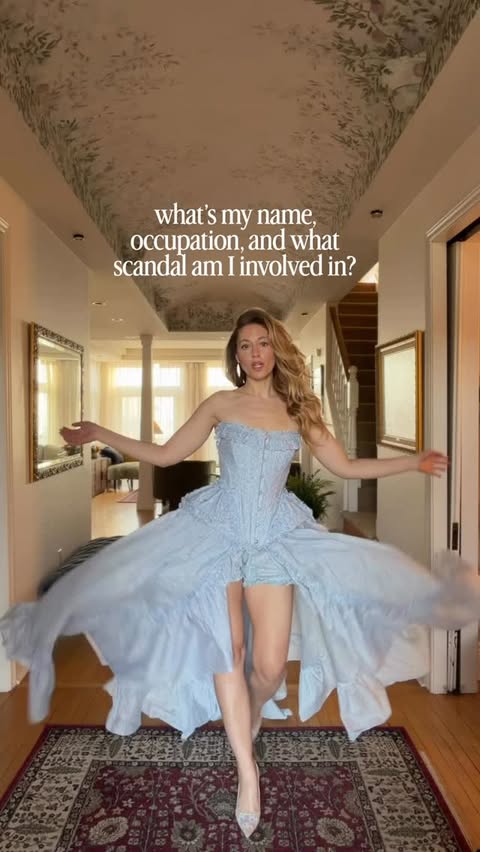 Instagram post by @thisfamilytree for Selkie. Caption reads: [...] 💕 ⁣ The corset gown and bloomers are....