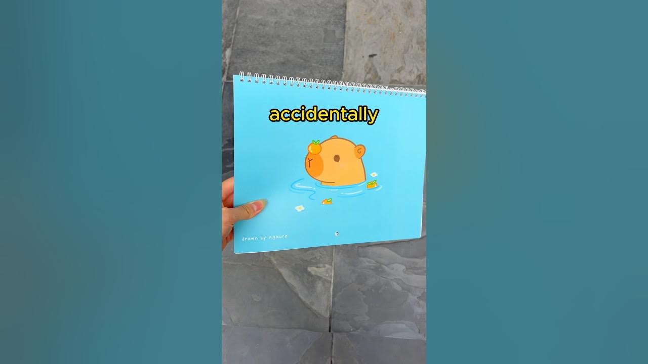 YouTube post by @viyaura for Gelato. Caption reads: this was an accident...#art #artist #draw #drawing.