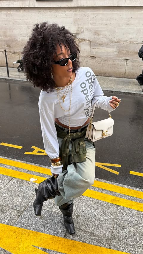 Instagram post by @caxla_drd for Coach. Caption reads: In my @coach era ! #explorepage #coach #coachny....