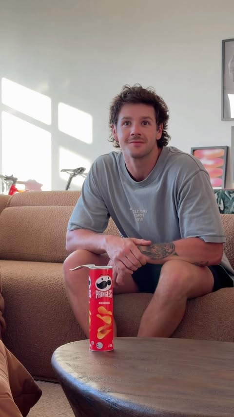 Instagram post by @reidpolak for Kellogg's. Caption reads: Footy finals emotions require professional snacks....