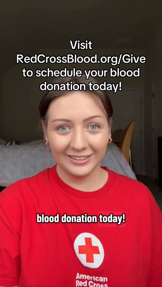 Instagram post by @beckielll for American Red Cross. Caption reads: As an #AmericanRedCrossPartner, you get to help....