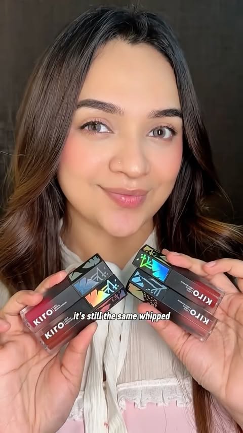 Instagram post by @regdha for KIRO. Caption reads: [...] the best liquid lipstick formulas ever....